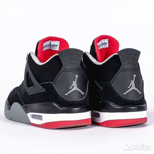 38 Кроссовки Nike Air Jordan 4, Bred (38)