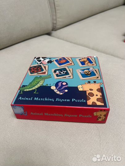 Развивающая игра из дерева