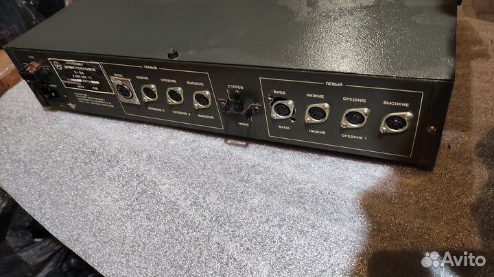 Активный кроссовер Электроника к-04