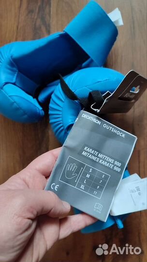 Митенки для карате новые S декатлон