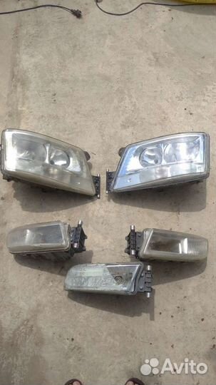 Man TGX Фары противотуманки