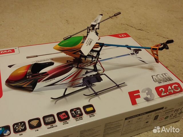 Радиоуправляемый вертолет Syma F3 Fregata Gyro 2.4