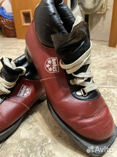 Лыжные ботинки botas раритет