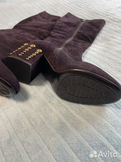 Сапоги нат. замша Valley 36р