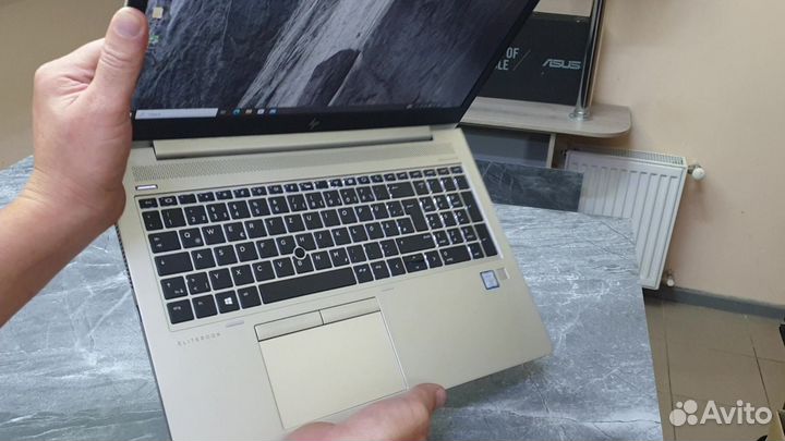 Ноутбук Hp (В металле, Игровой, Intel Core i7 )