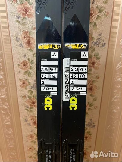 Лыжи беговые fisher speedmax 3D