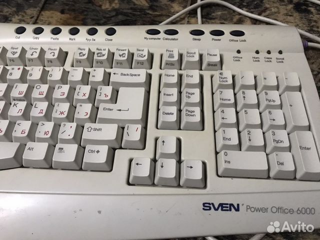 Клавиатура мультимедийная Sven Power Office 6000
