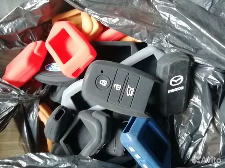 Силиконовый чехол на брелки авто