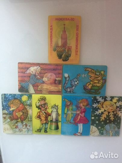 Календарики СССР