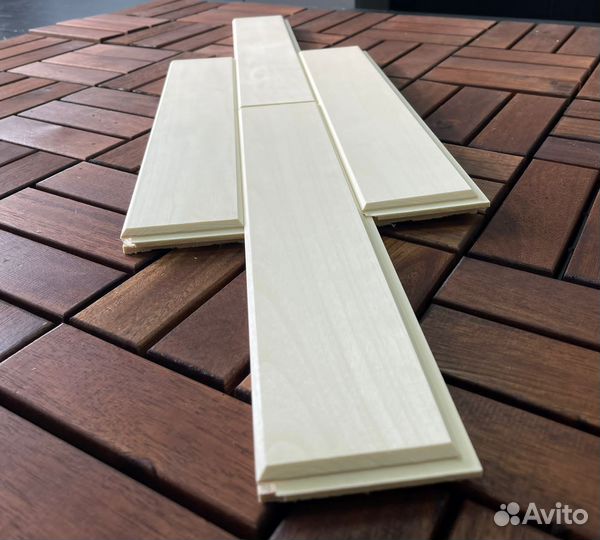 Стеновой паркет из липы