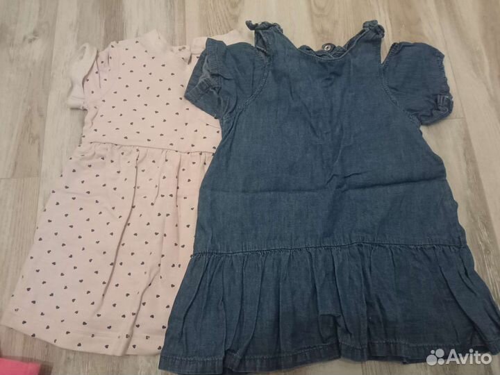 Вещи для девочки пакетом на рост 86