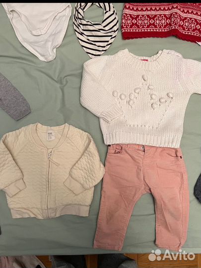 Комплект одежды, одежда для девочки 68 74, пакет