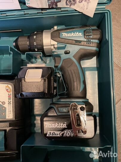 Ударный шуруповерт Makita DHP458 новый