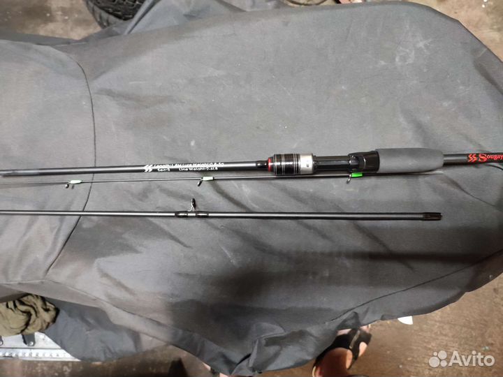 Спиннинг ультралайт с катушкой