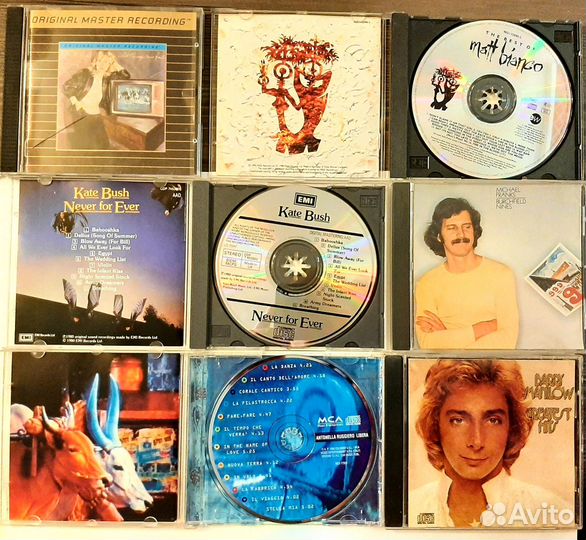 Известные Рок и Поп исполнители на фирменных CD