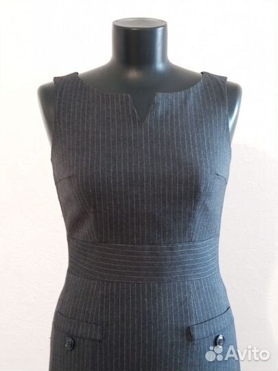 Новое платье футляр в полоску H&M