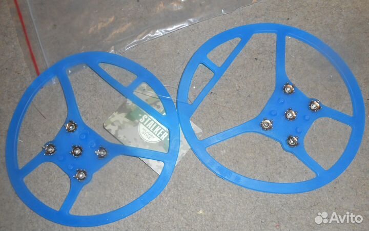 Ледоходы новые Голубые 5 звезд с реальными шипами