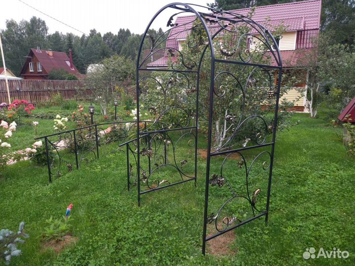 Арка кованая