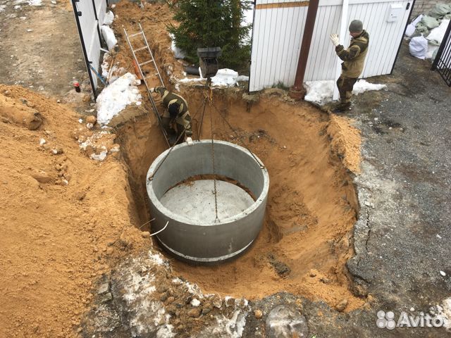 Выгребная яма Септик Колодец под ключ