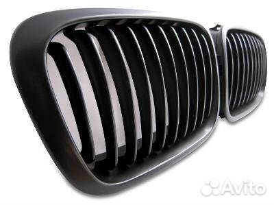 Для BMW E46 (98-01) черные решетки радиатора