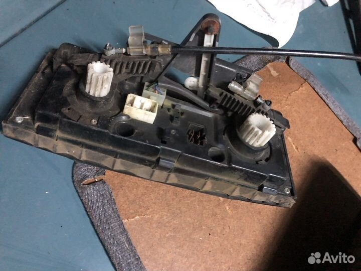 Блок управления отопителем chevrolet lanos