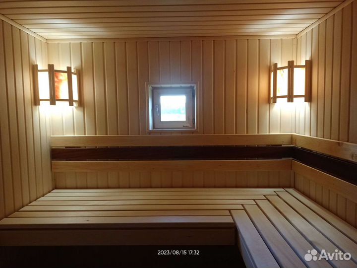 Внутренняя отделка бани или сауны в Туле | Услуги | Авито