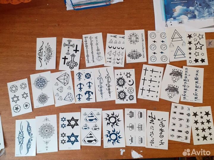 Временное тату