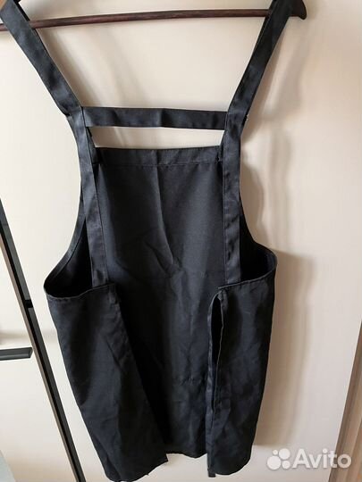 Фартук бариста (бармена) черный