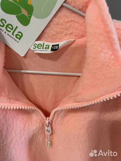 Толстовка sela новая 128 р. для девочки