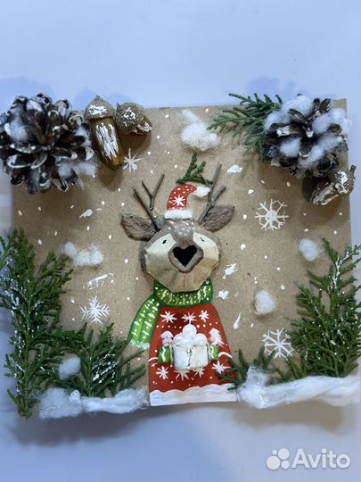 Новогодняя поделка в сад