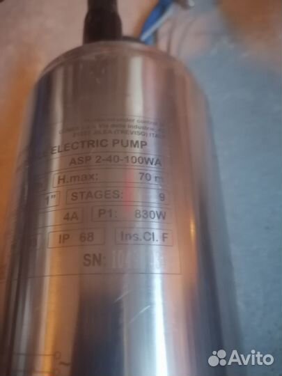 Колодезный насос Aquario ASP2-40-100WA