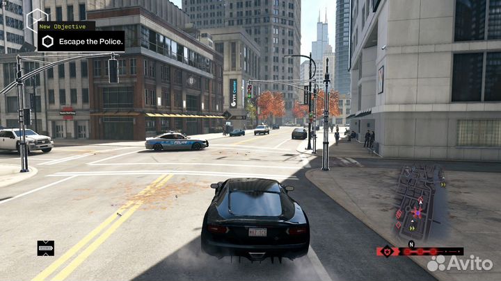 Watch dogs Xbox 360 лицензия, игра, диск