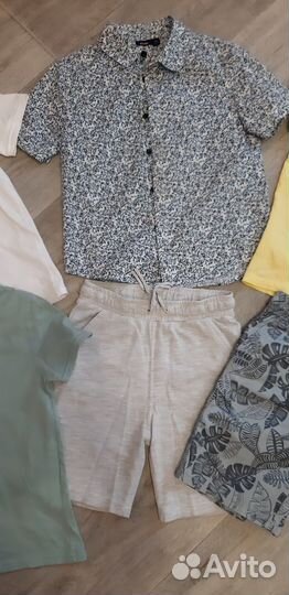 Вещи пакетом на мальчика р.128-134