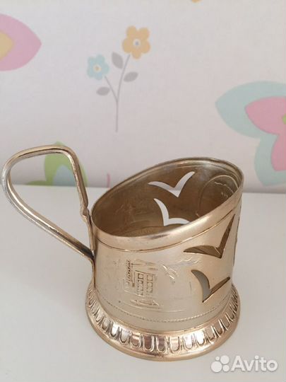 Подстаканник г.Горький судно Ракета кхл