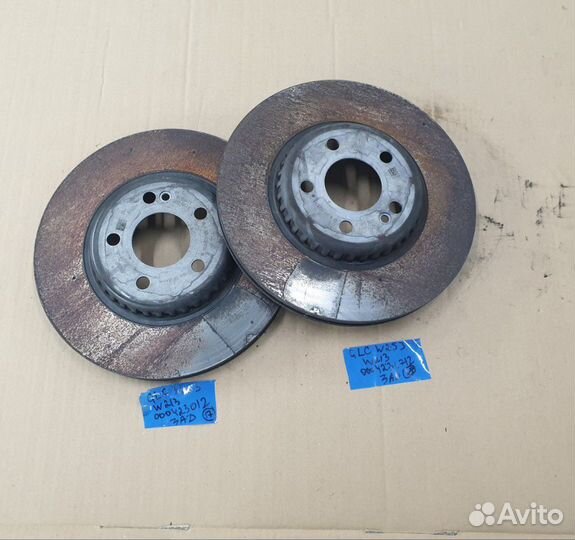 Mercedes W253 GLC диск тормозной задний