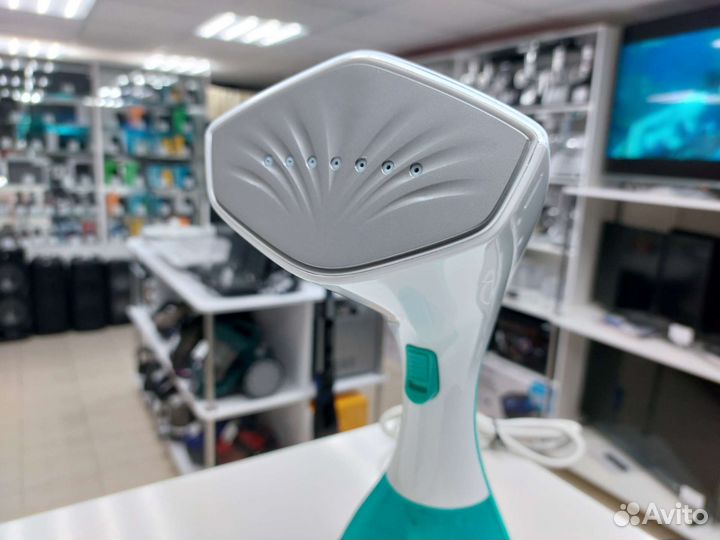 Отпариватель Kitfort кт-999-3 бирюзовый 1600Вт