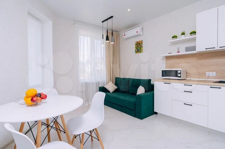 1-к. апартаменты, 41,5 м², 1/3 эт.