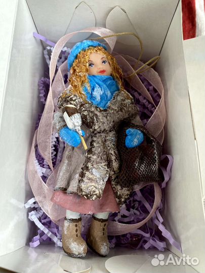 Кукла новогодняя игрушка