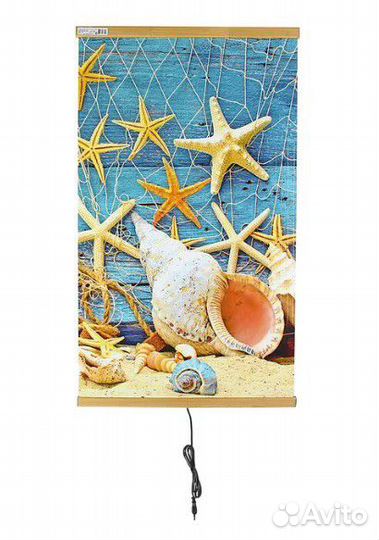 Обогреватель настенный Домашний Очаг Ракушки 500В