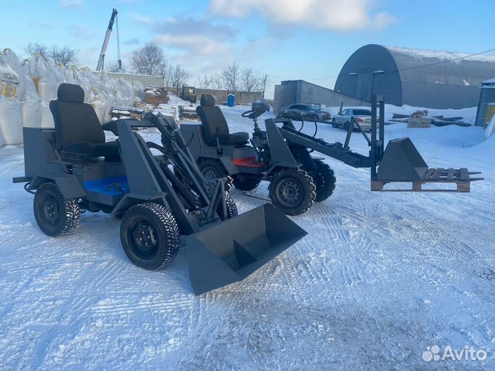 Мини-трактор с КУН, 2024