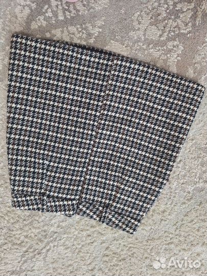 Юбка мини теплая