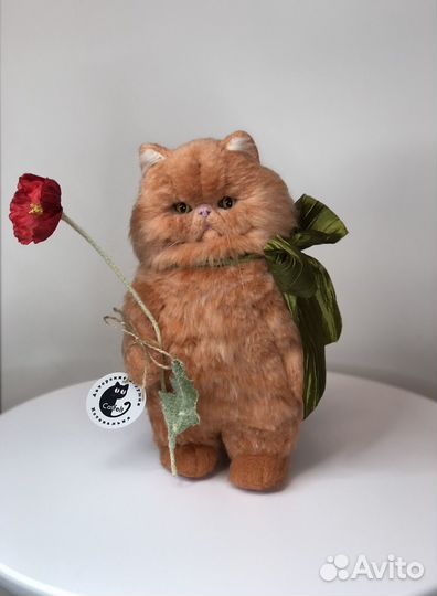 Котик ручной работы, техника валяние