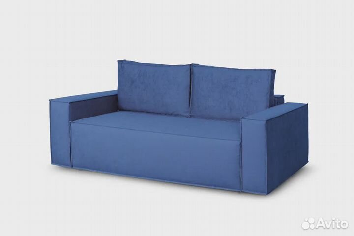 Прямой диван Диван-кровать раскладной прямой, меха
