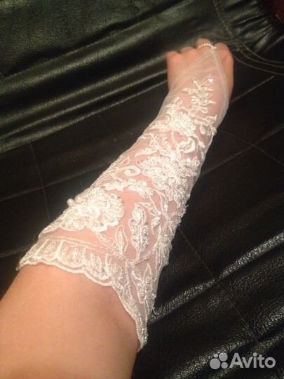 Свадебные перчатки