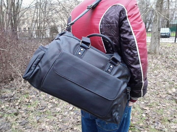 Дорожная сумка кожаная
