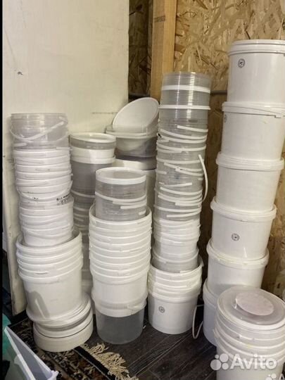 Ведро пищевое с крышкой