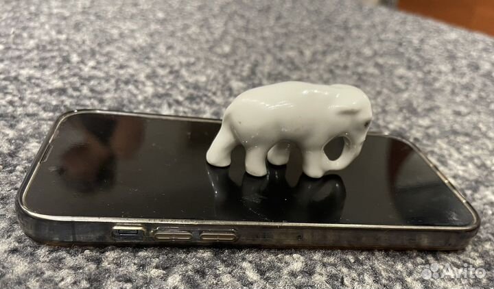 Статуэтка идущий слоненок СССР