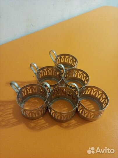 Набор подстаканников, 6 шт