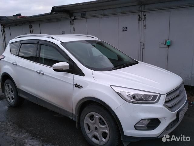 Новые рейлинги на крышу Ford Kuga New 2013