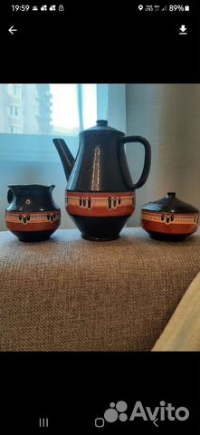 Чайный кофейный набор 3 предмета